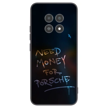Picasee husă neagră din silicon pentru Realme 12X - Neon Nights