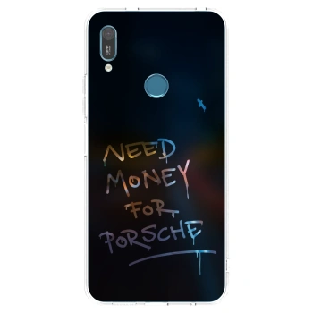 Picasee husă transparentă din silicon pentru Huawei Y6 2019 - Neon Nights