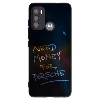 Picasee husă neagră din silicon pentru Motorola Edge 60 5G - Neon Nights
