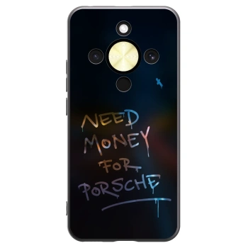 Picasee husă neagră din silicon pentru Honor Magic8 Lite 5G - Neon Nights