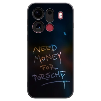 Picasee husă neagră din silicon pentru OPPO Find X9 Pro - Neon Nights