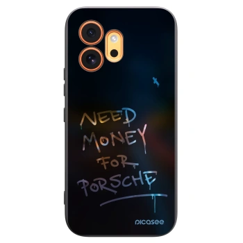 Picasee husă neagră din silicon pentru Honor 600 - Neon Nights