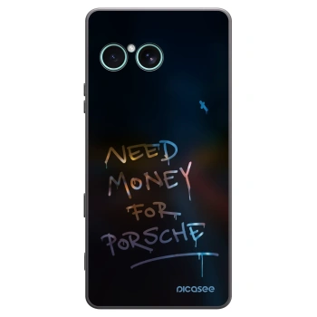 Picasee husă neagră din silicon pentru Sony Xperia 10 VII - Neon Nights