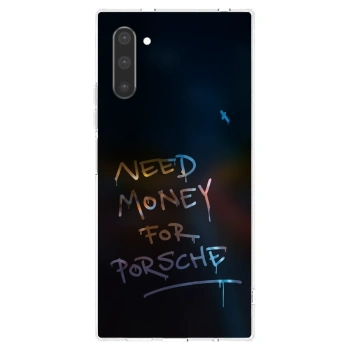 Picasee husă transparentă din silicon pentru Samsung Galaxy Note 10 N970F - Neon Nights