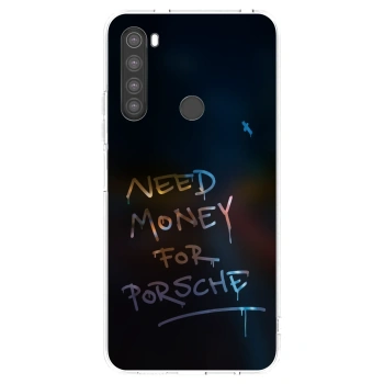Picasee husă transparentă din silicon pentru Xiaomi Redmi Note 8 - Neon Nights