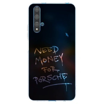 Picasee husă transparentă din silicon pentru Huawei Nova 5T - Neon Nights