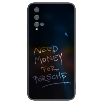 Picasee husă neagră din silicon pentru Huawei Nova 5T - Neon Nights