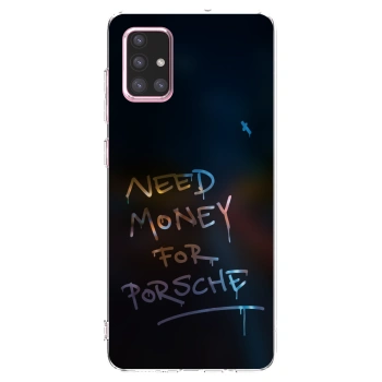 Picasee husă transparentă din silicon pentru Samsung Galaxy A71 A715F - Neon Nights