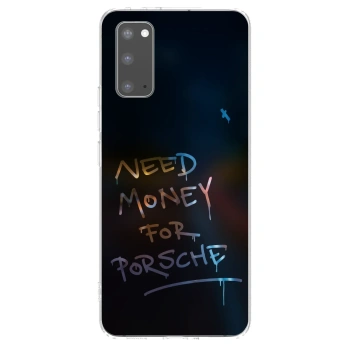 Picasee husă transparentă din silicon pentru Samsung Galaxy S20 G980F - Neon Nights