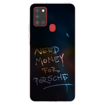 Picasee husă transparentă din silicon pentru Samsung Galaxy A21s - Neon Nights