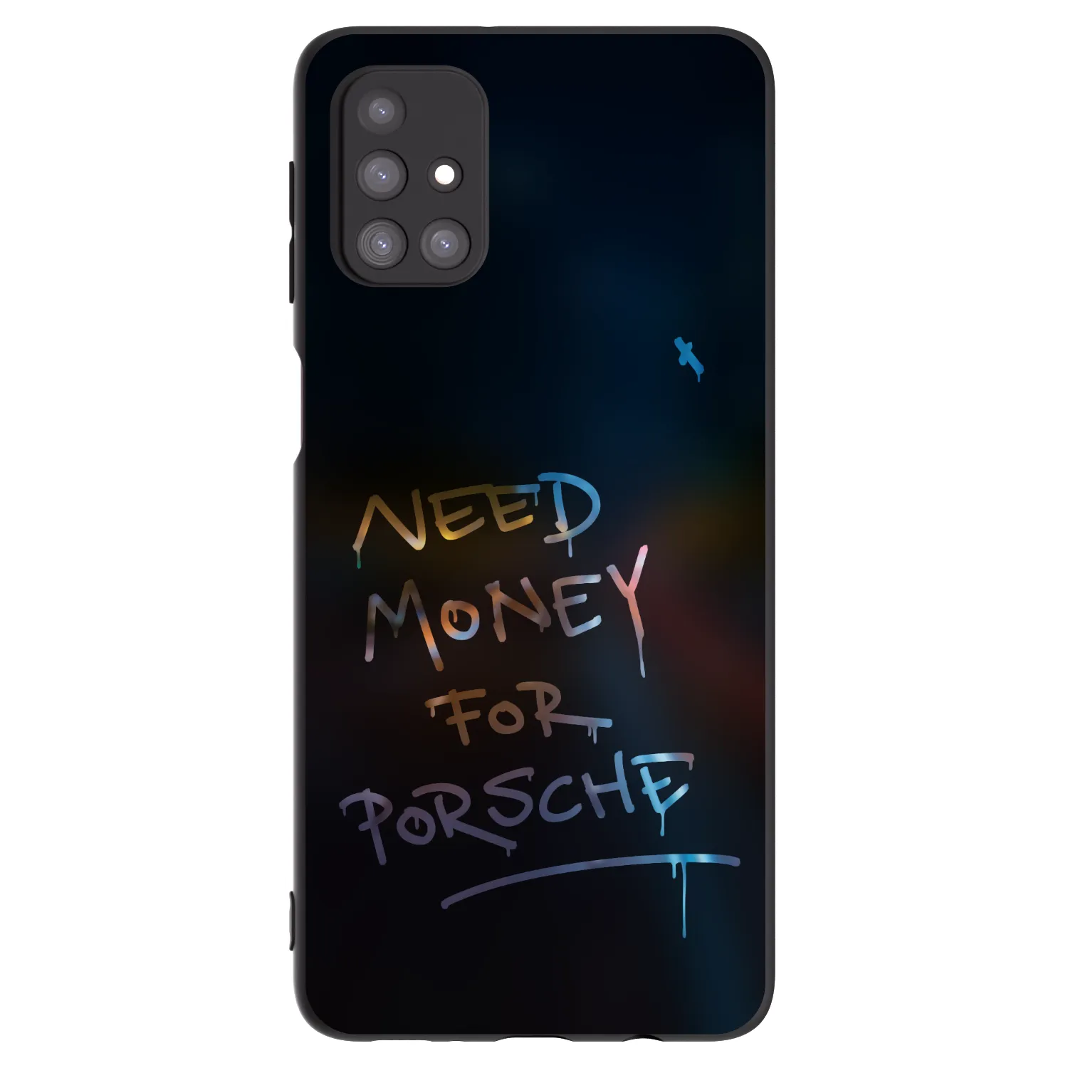 Picasee husă neagră din silicon pentru Samsung Galaxy M31s - Neon Nights