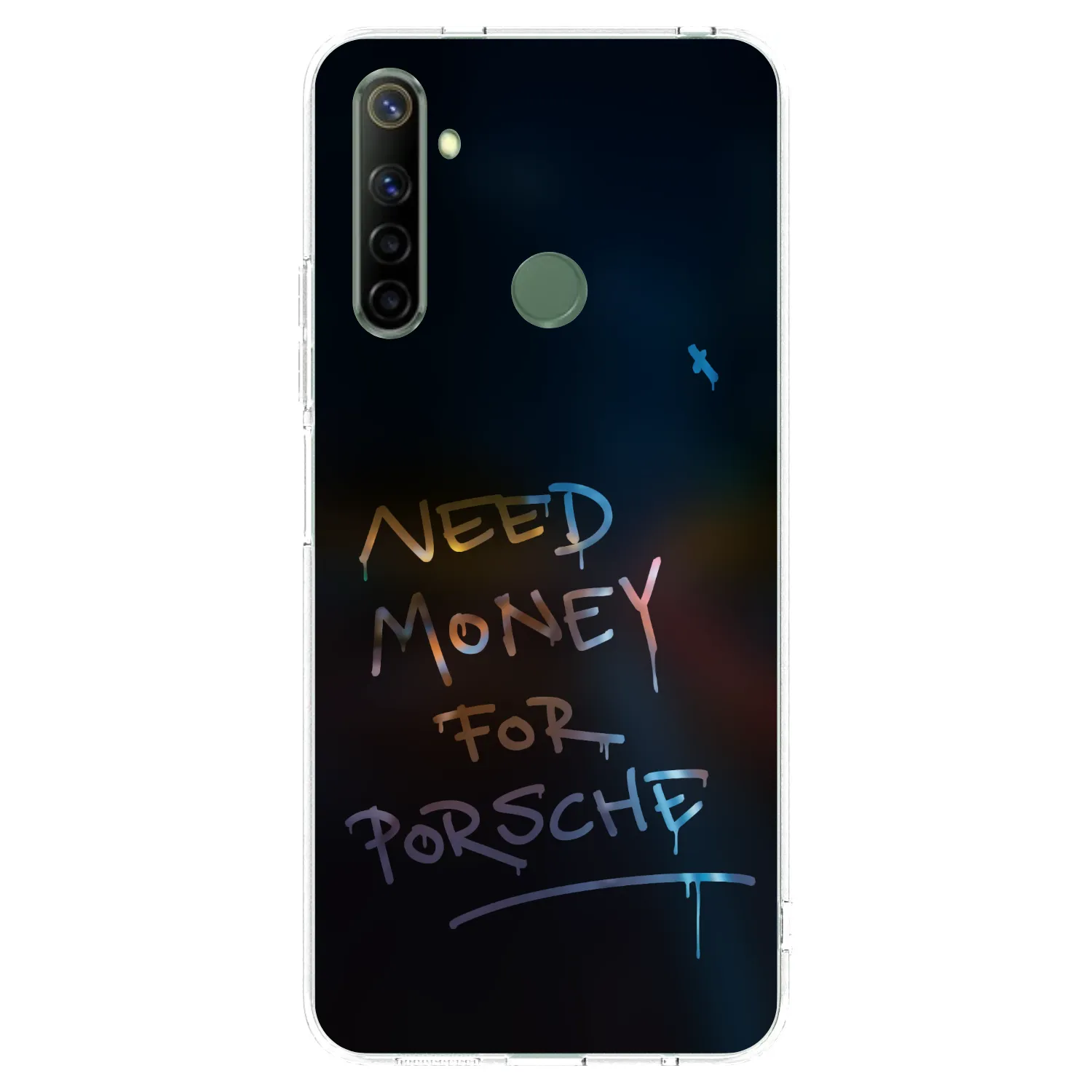 Picasee husă transparentă din silicon pentru Realme 6i - Neon Nights