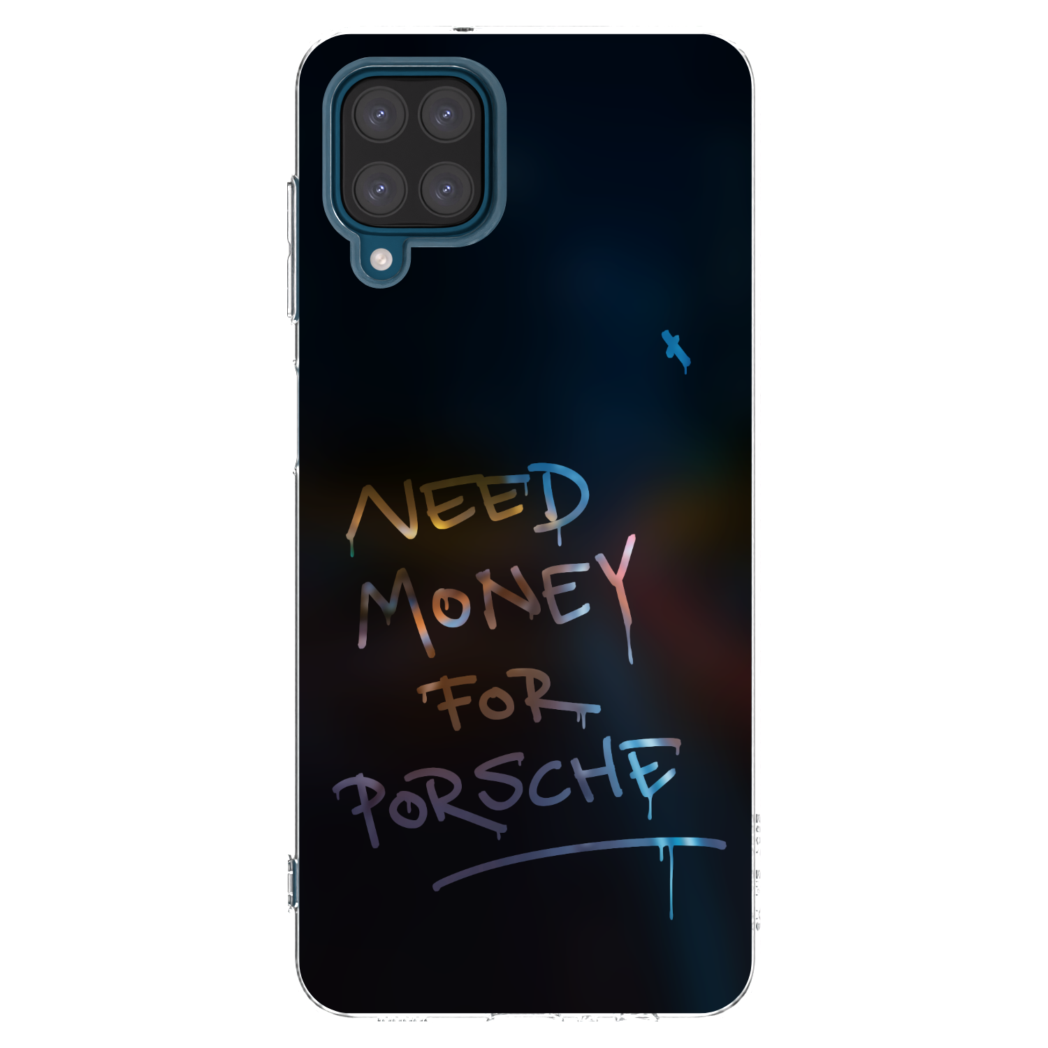 Picasee husă transparentă din silicon pentru Samsung Galaxy A12 A125F - Neon Nights