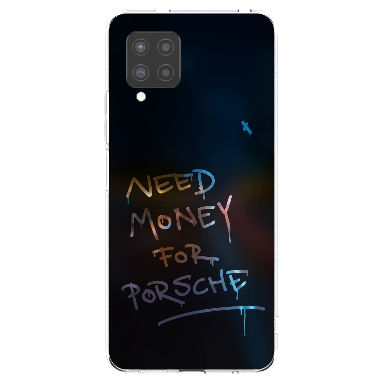 Picasee husă transparentă din silicon pentru Samsung Galaxy A42 A426B - Neon Nights