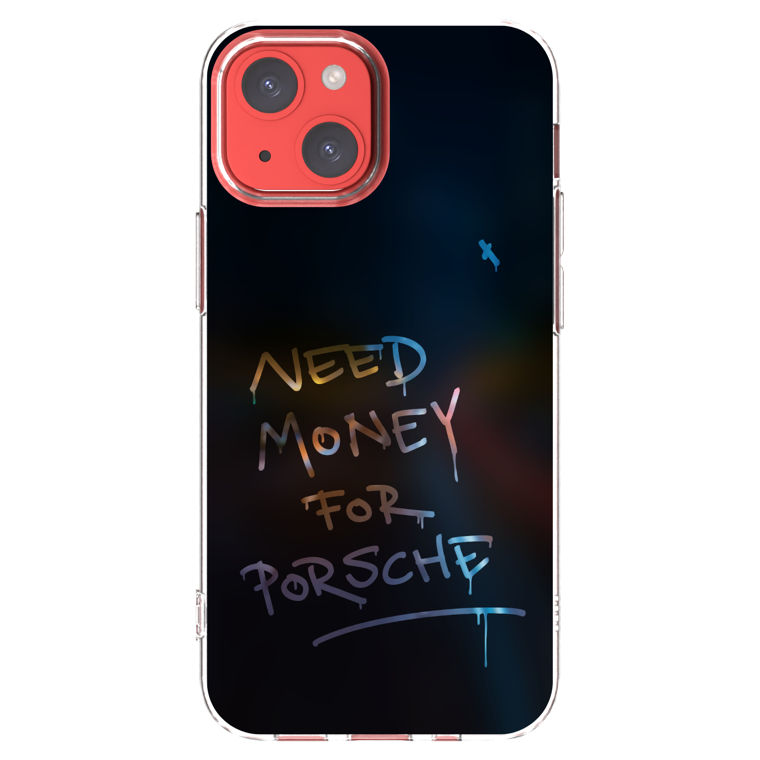 Picasee husă transparentă din silicon pentru Apple iPhone 13 mini - Neon Nights