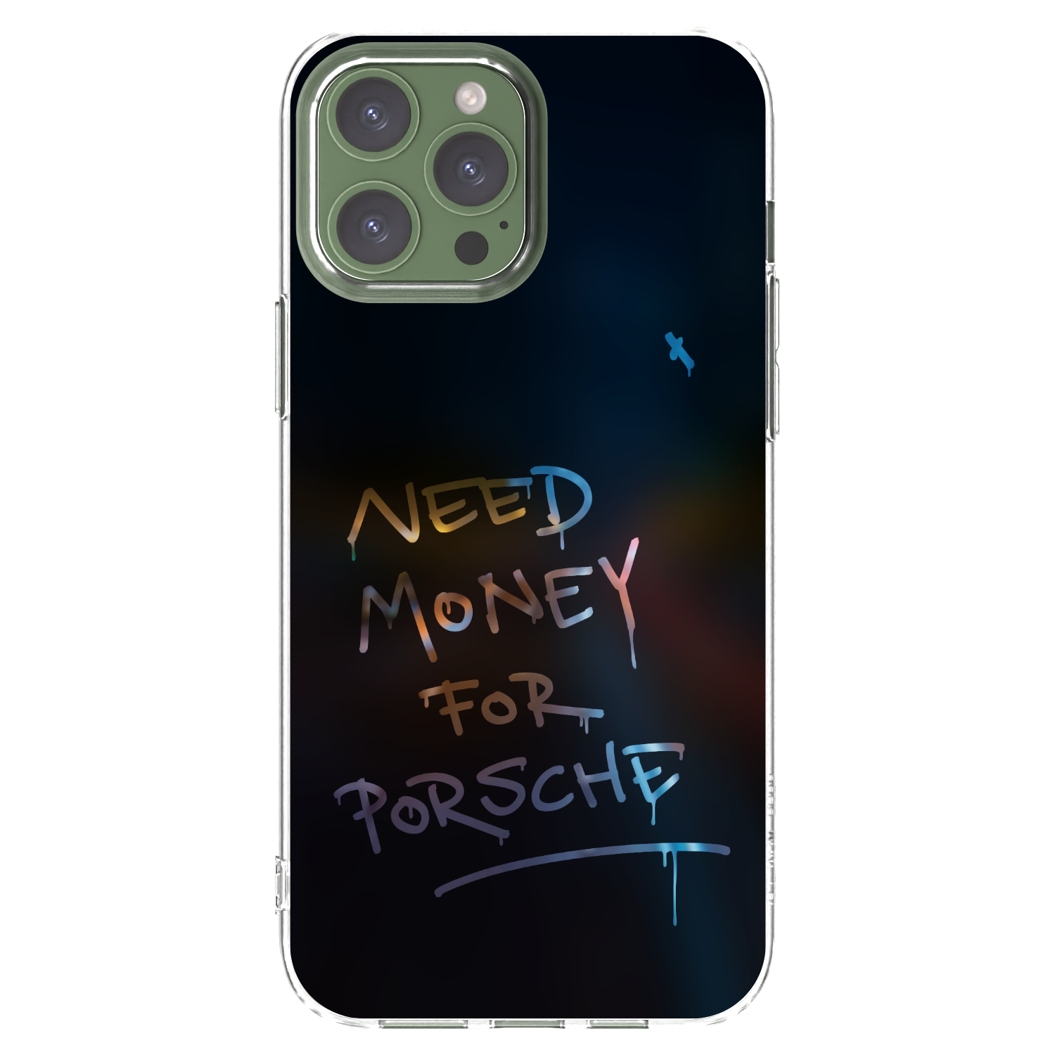 Picasee husă transparentă din silicon pentru Apple iPhone 13 Pro Max - Neon Nights