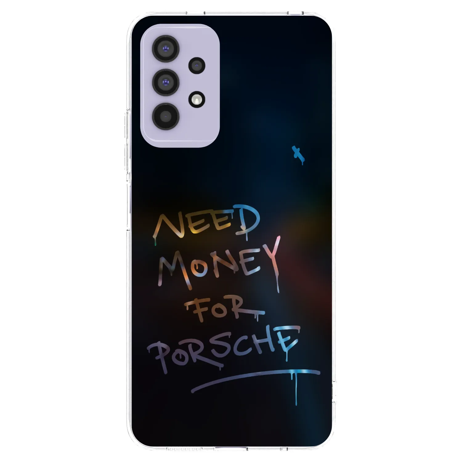 Picasee husă transparentă din silicon pentru Samsung Galaxy A32 4G SM-A325F - Neon Nights