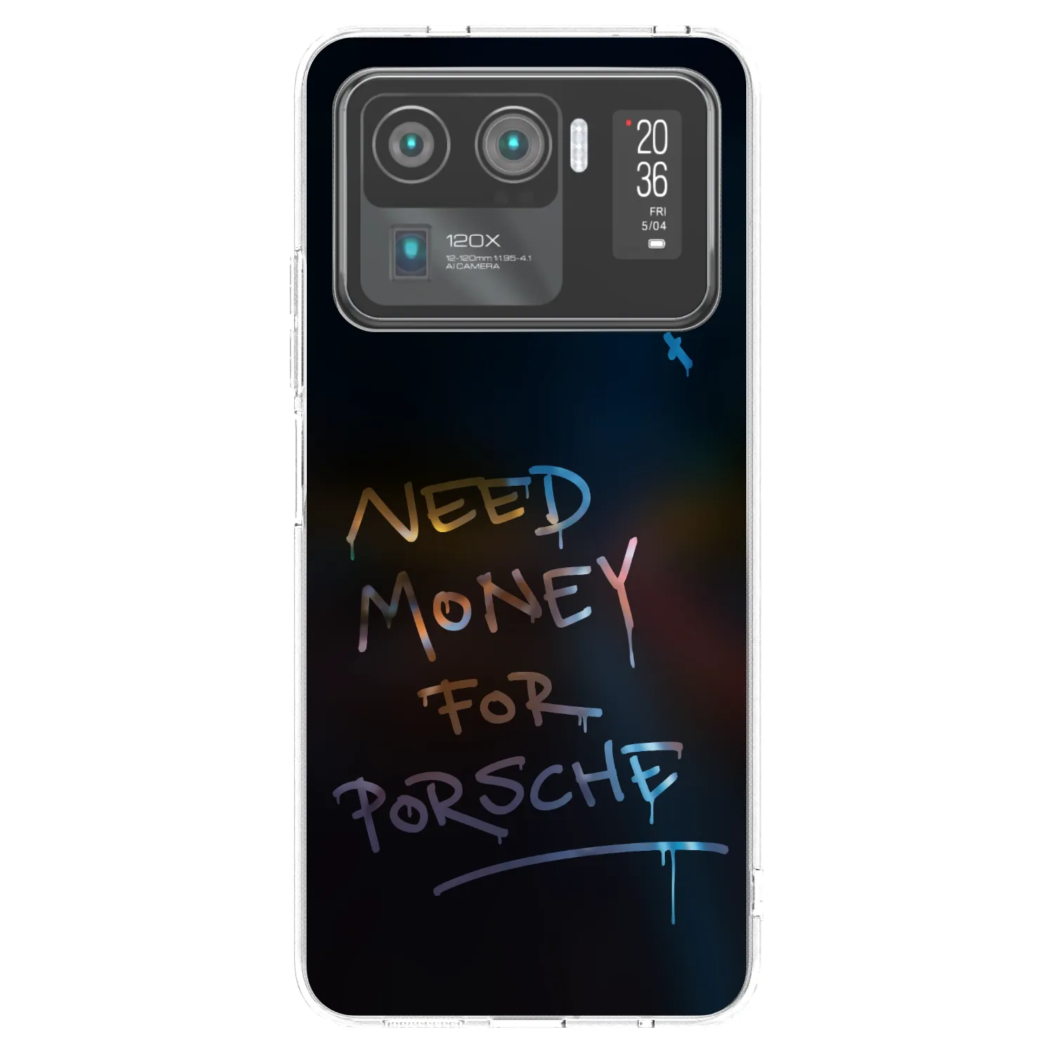 Picasee husă transparentă din silicon pentru Xiaomi Mi 11 Ultra - Neon Nights