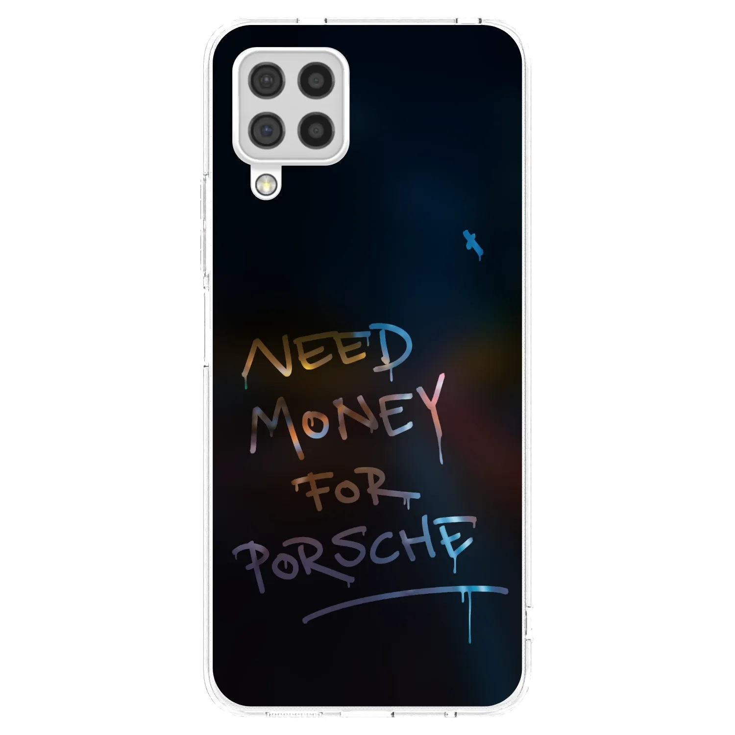 Picasee husă transparentă din silicon pentru Samsung Galaxy A22 A225F 4G - Neon Nights