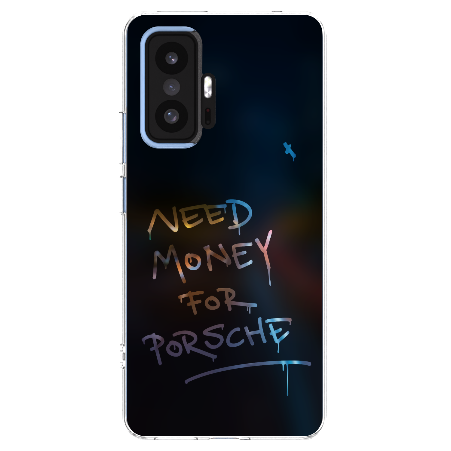 Picasee husă transparentă din silicon pentru Xiaomi 11T - Neon Nights