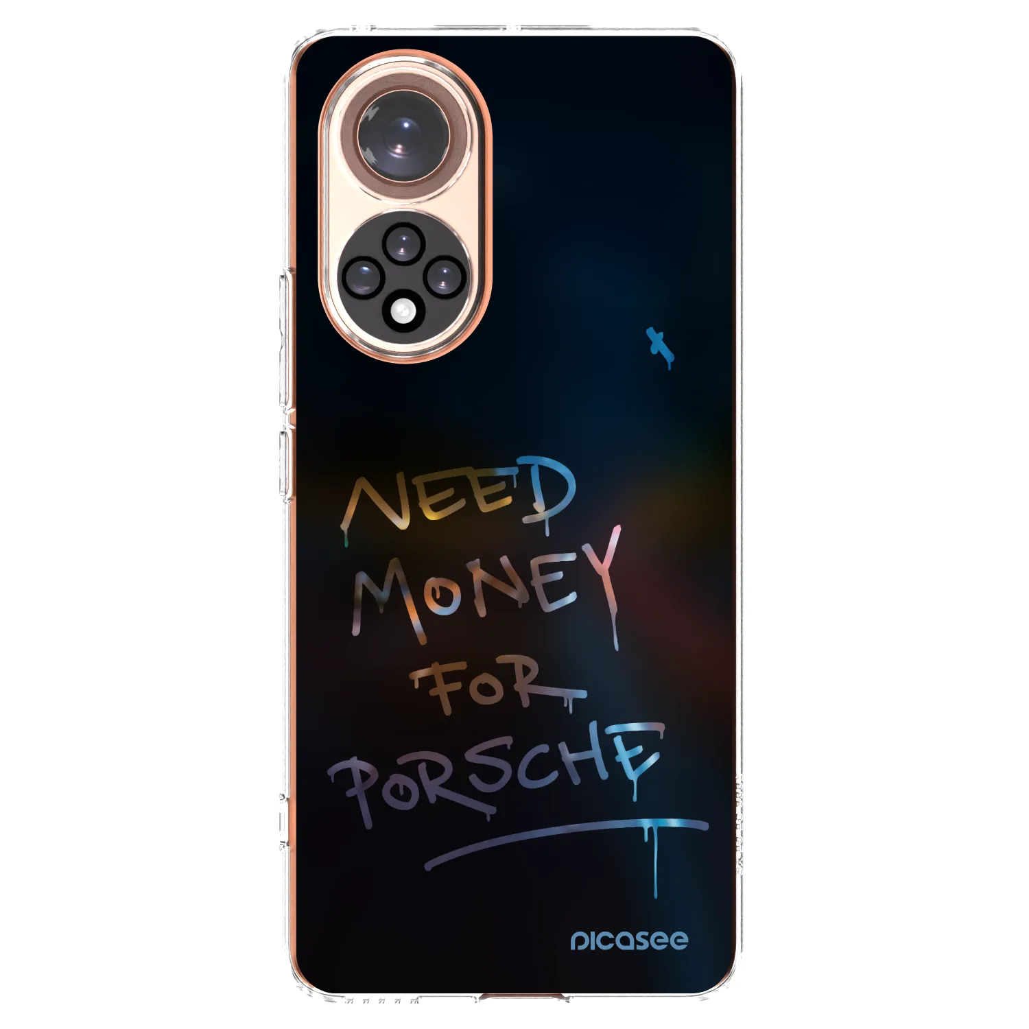 Picasee husă transparentă din silicon pentru Huawei Nova 9 - Neon Nights