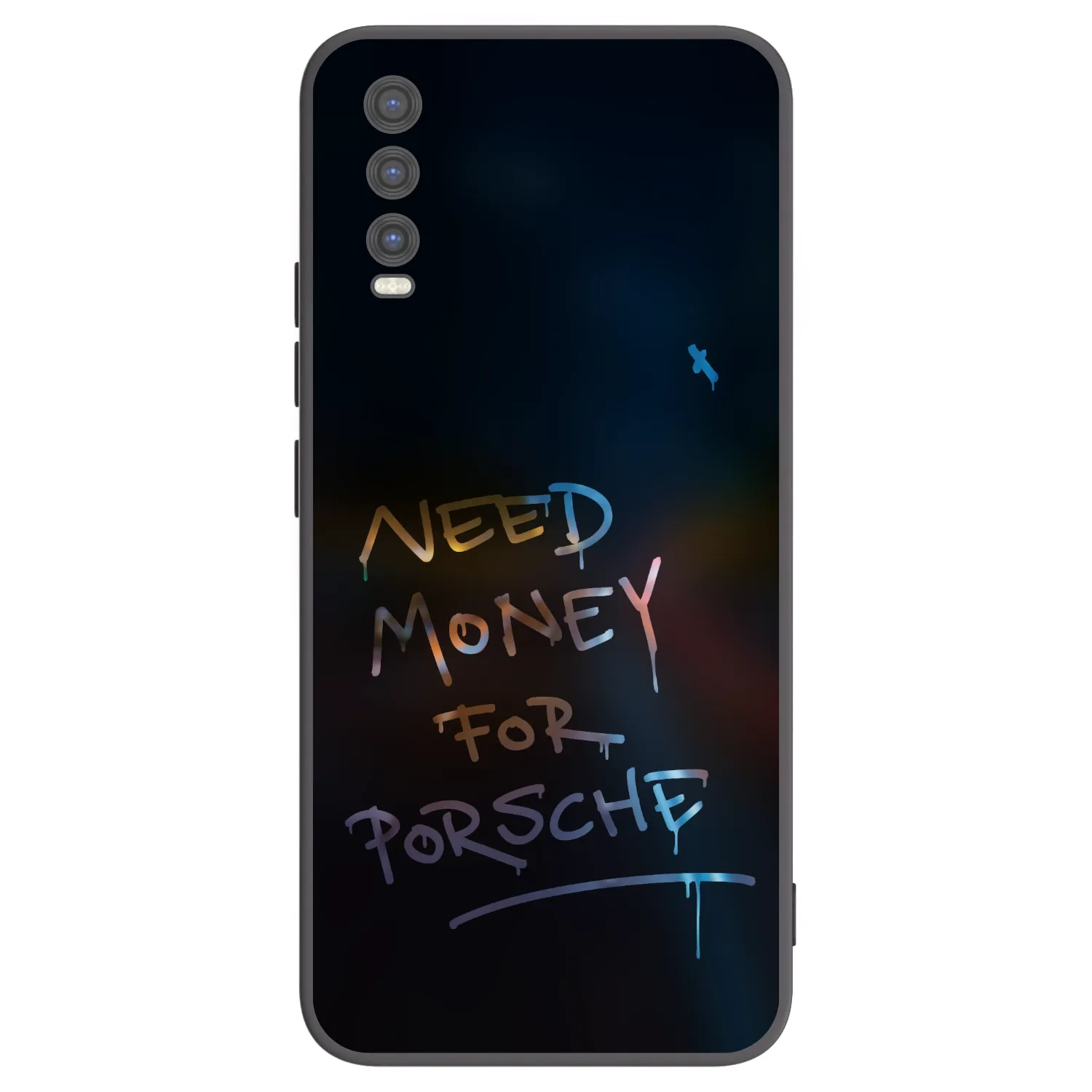 Picasee husă neagră din silicon pentru Vivo Y20s - Neon Nights