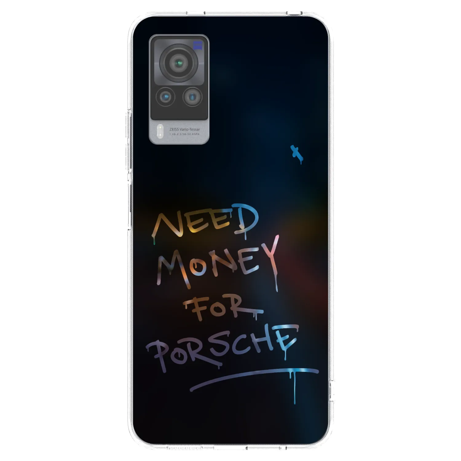 Picasee husă transparentă din silicon pentru Vivo X60 Pro 5G - Neon Nights