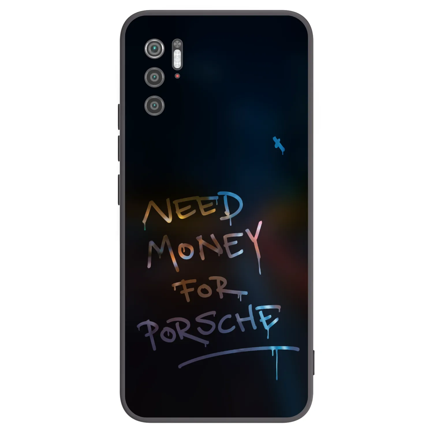 Picasee husă neagră din silicon pentru Xiaomi Poco M3 Pro 5G - Neon Nights