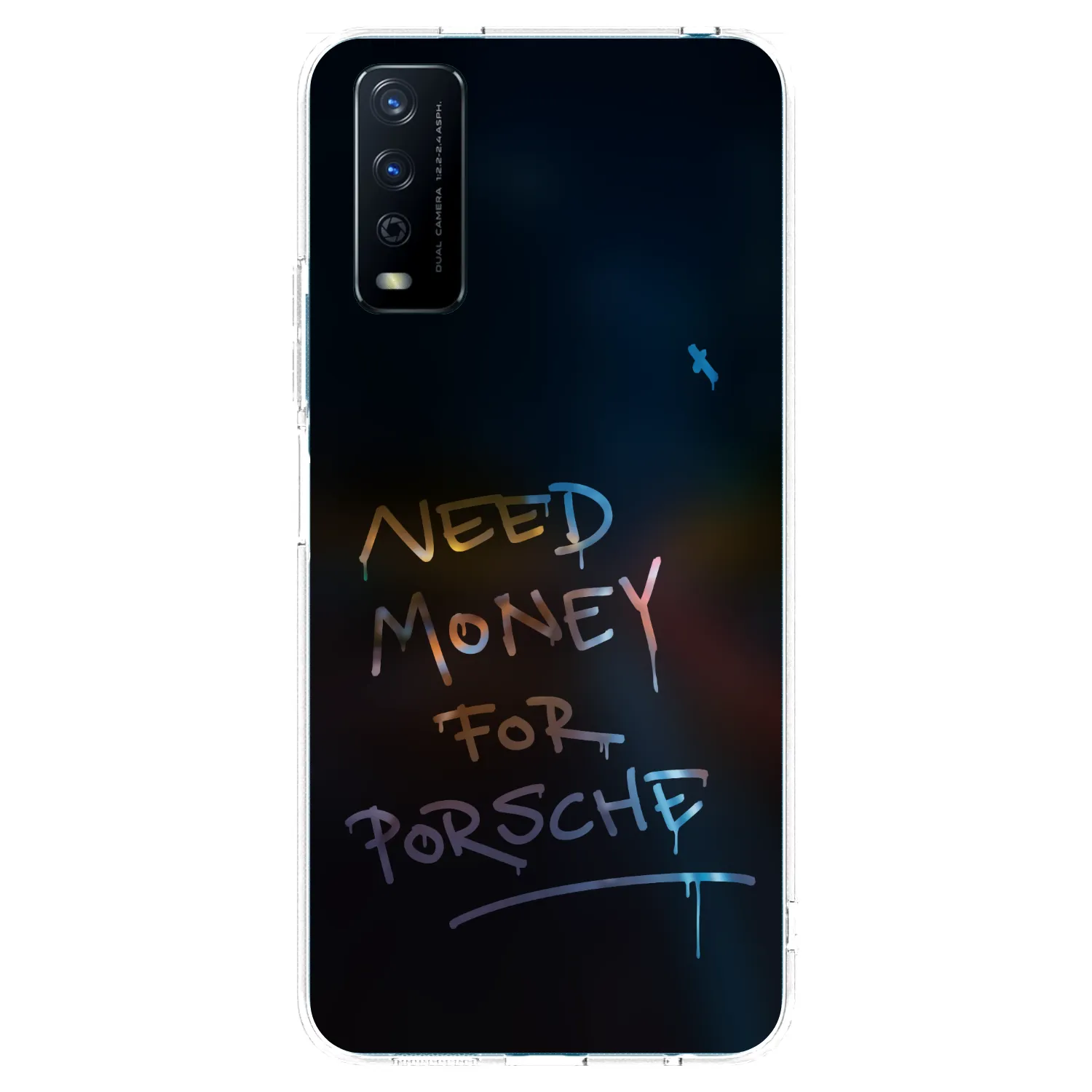 Picasee husă transparentă din silicon pentru Vivo Y11s - Neon Nights