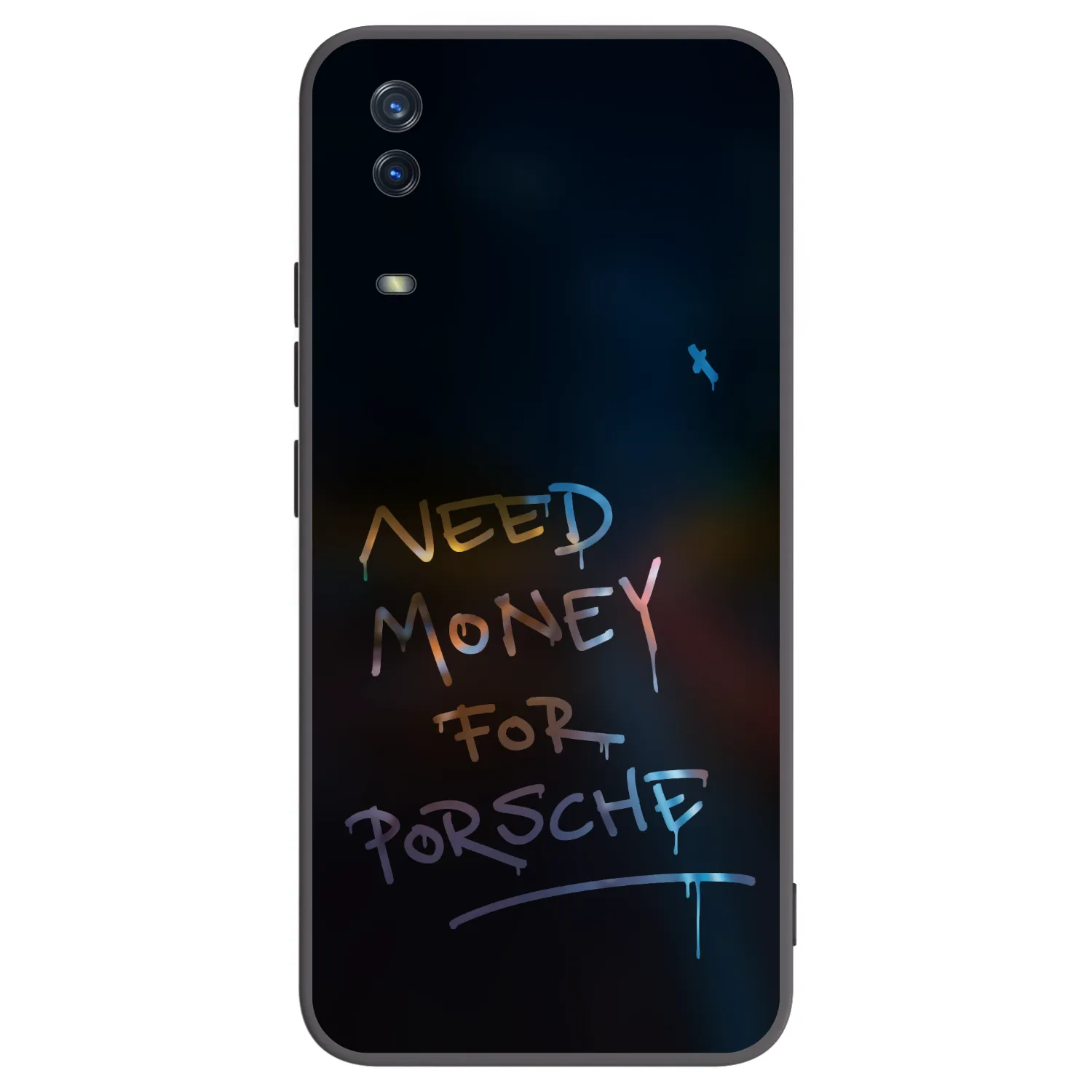 Picasee husă neagră din silicon pentru Vivo Y11s - Neon Nights