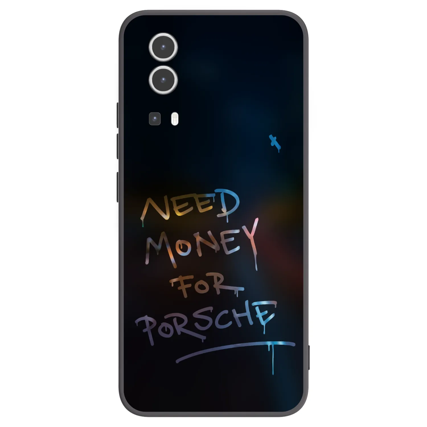 Picasee husă neagră din silicon pentru Vivo Y72 5G - Neon Nights