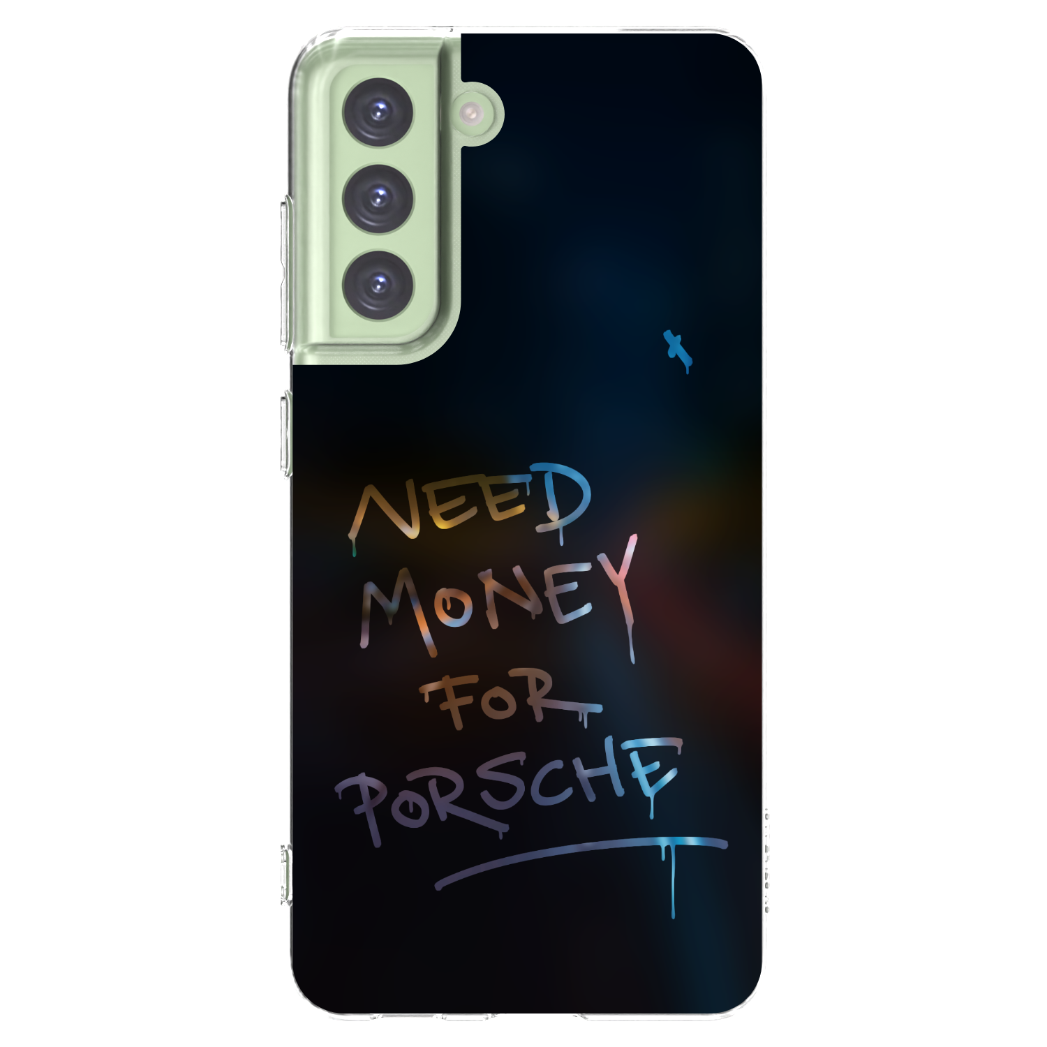 Picasee husă transparentă din silicon pentru Samsung Galaxy S21 FE 5G - Neon Nights