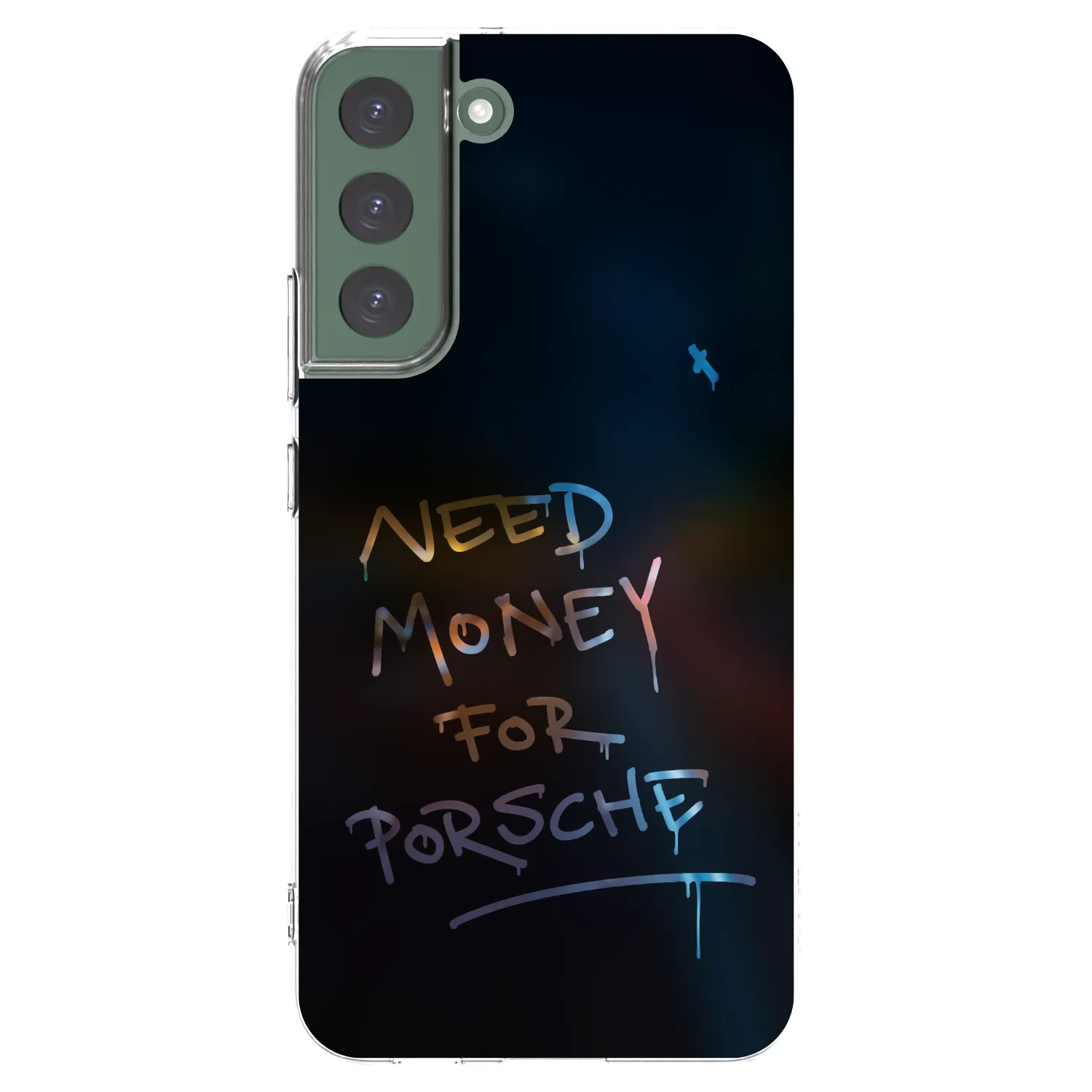 Picasee husă transparentă din silicon pentru Samsung Galaxy S22+ 5G - Neon Nights