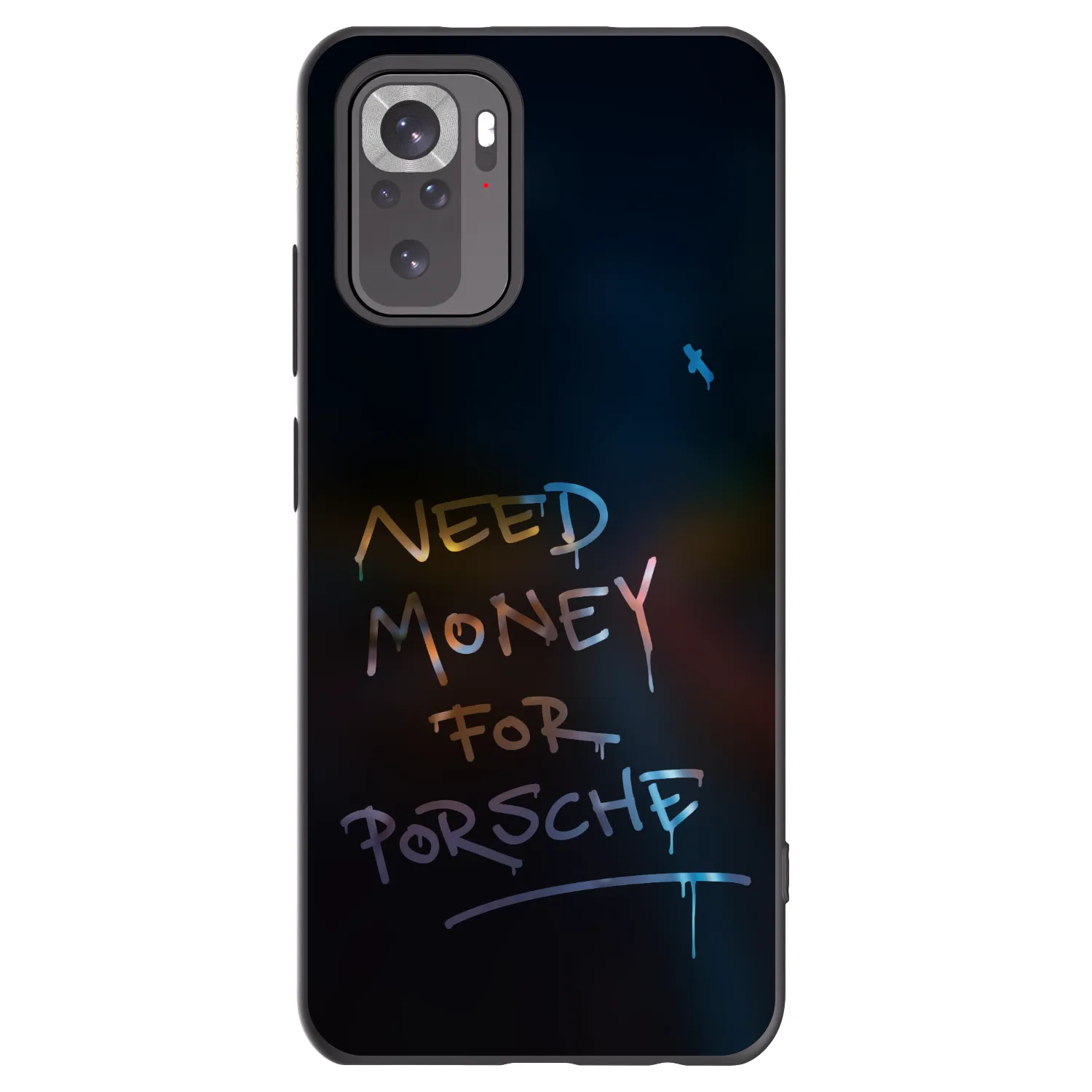 Picasee husă neagră din silicon pentru Xiaomi Redmi Note 11S 4G - Neon Nights