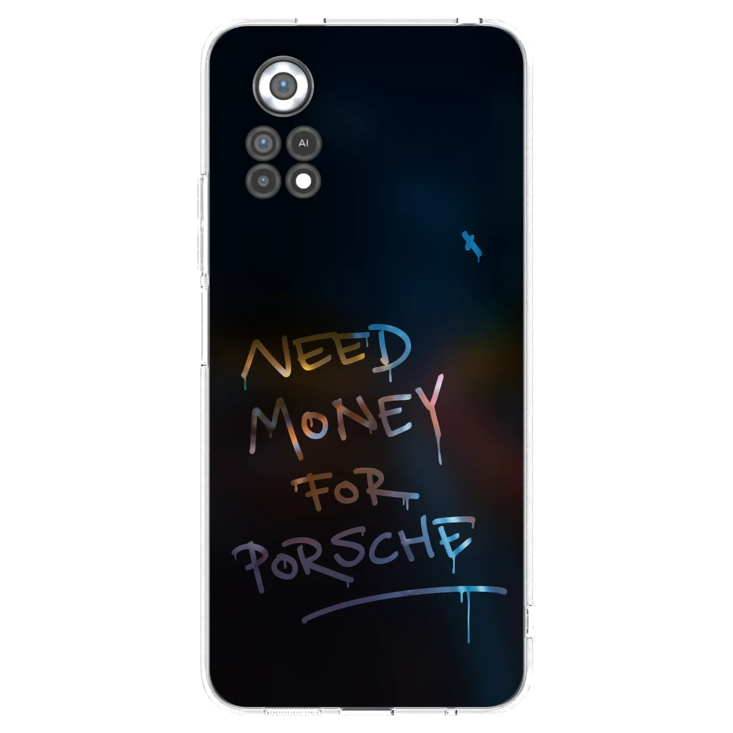 Picasee husă transparentă din silicon pentru Xiaomi Poco X4 Pro 5G - Neon Nights