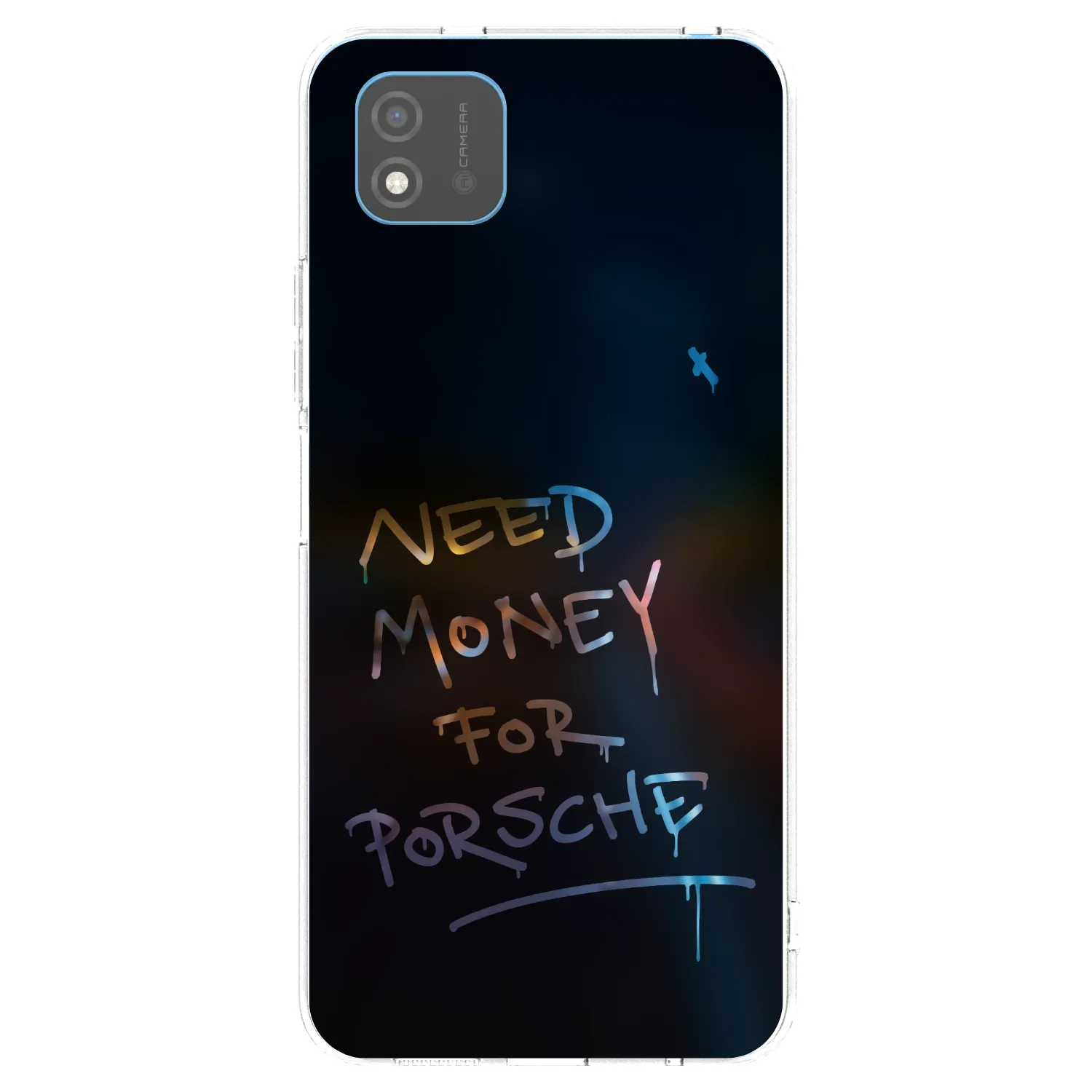 Picasee husă transparentă din silicon pentru Realme C11 (2021) - Neon Nights