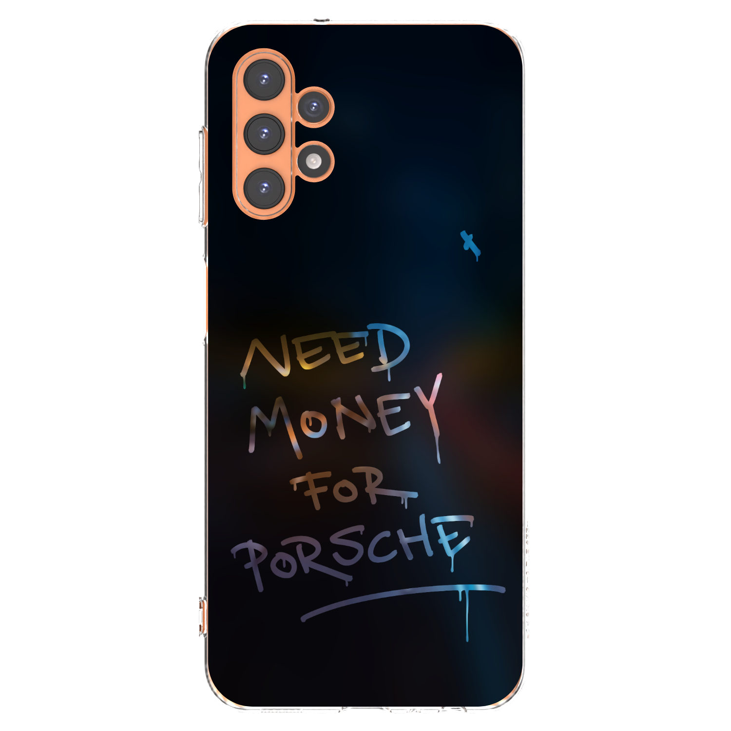 Picasee husă transparentă din silicon pentru Samsung Galaxy A13 4G A135 - Neon Nights