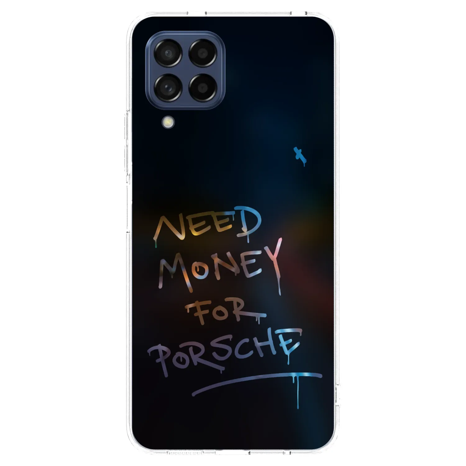 Picasee husă transparentă din silicon pentru Samsung Galaxy M53 5G - Neon Nights