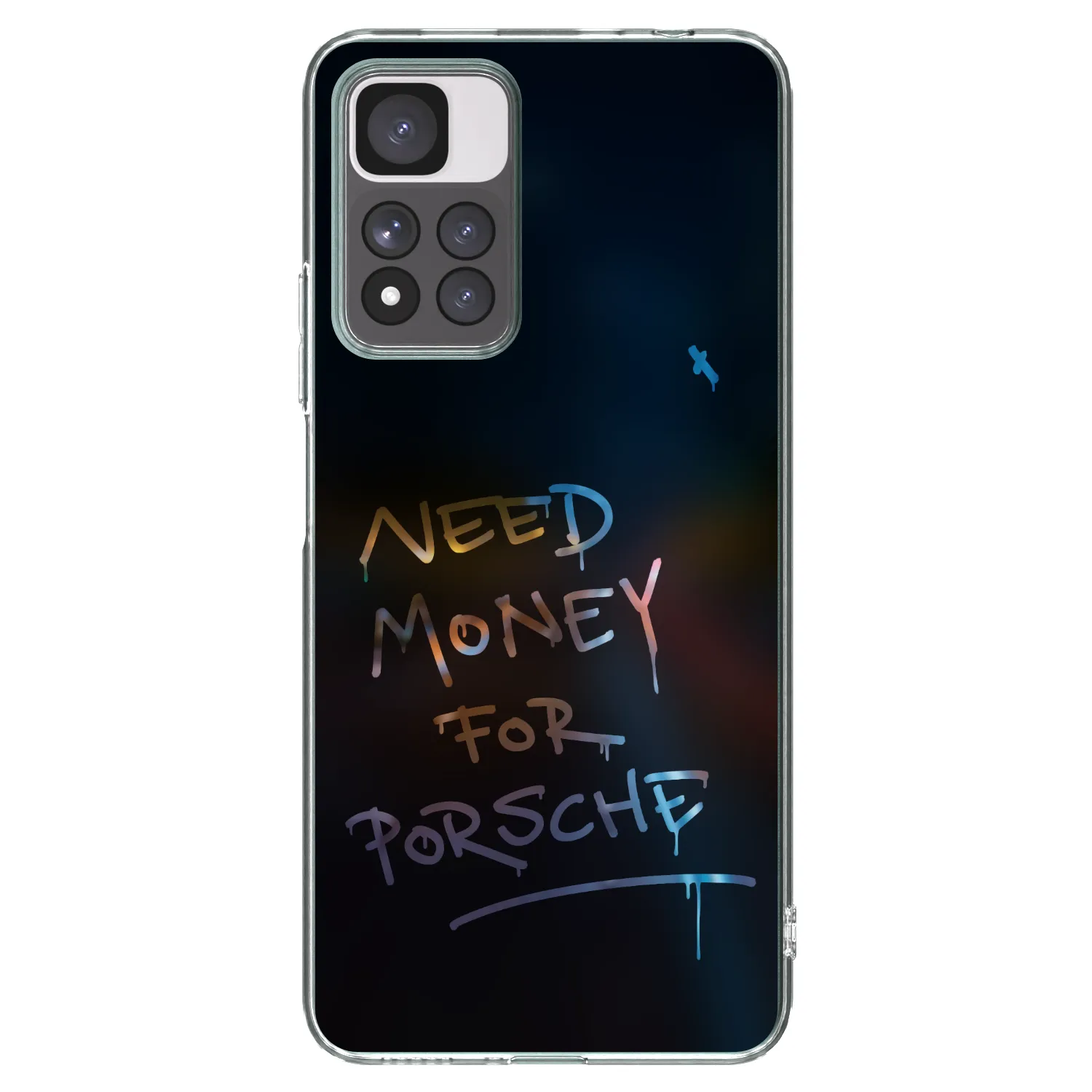 Picasee husă transparentă din silicon pentru Xiaomi Redmi Note 11 Pro+ 5G - Neon Nights