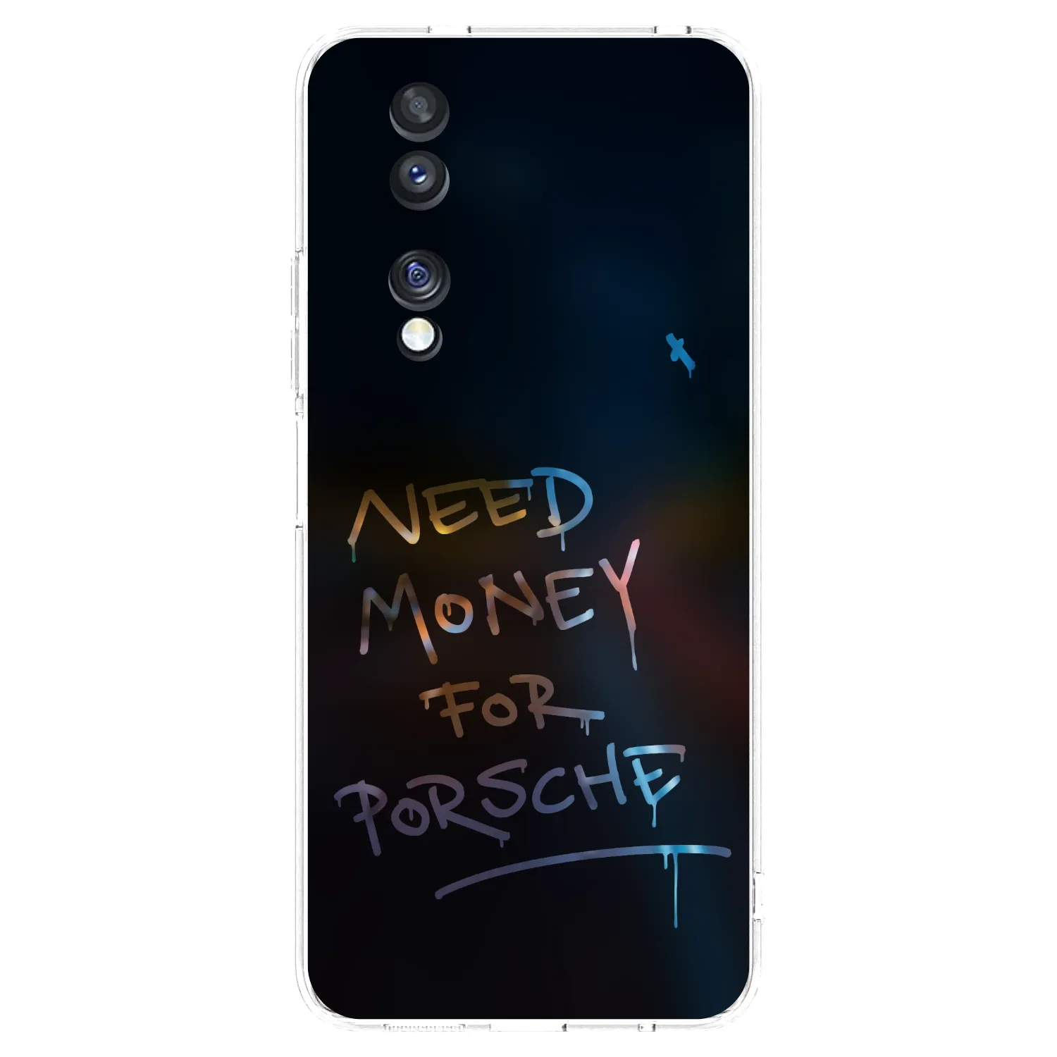 Picasee husă transparentă din silicon pentru Honor 70 - Neon Nights