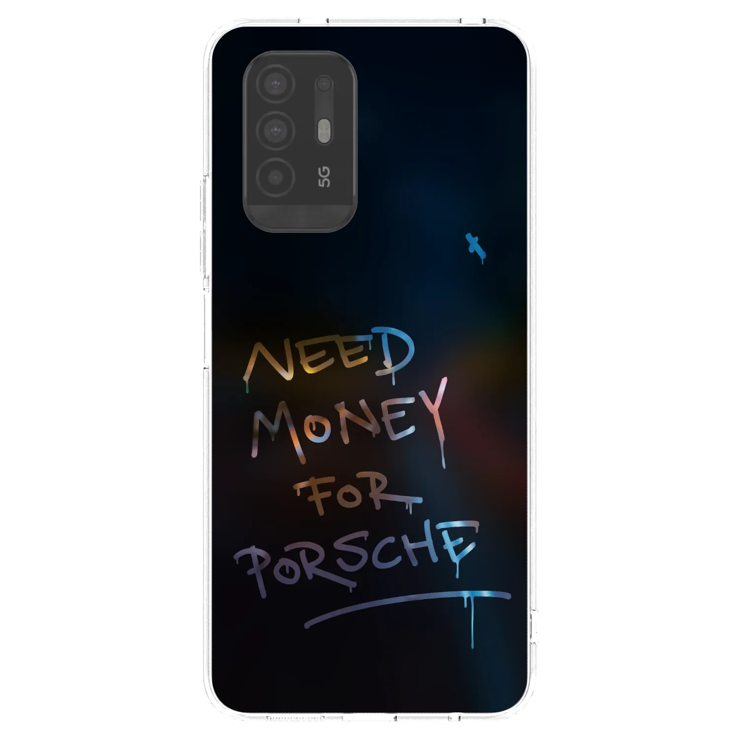 Picasee husă transparentă din silicon pentru OPPO A94 5G - Neon Nights