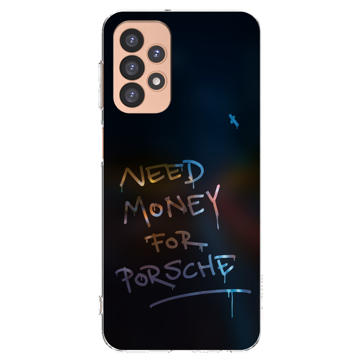 Picasee husă transparentă din silicon pentru Samsung Galaxy A23 A236B 5G - Neon Nights