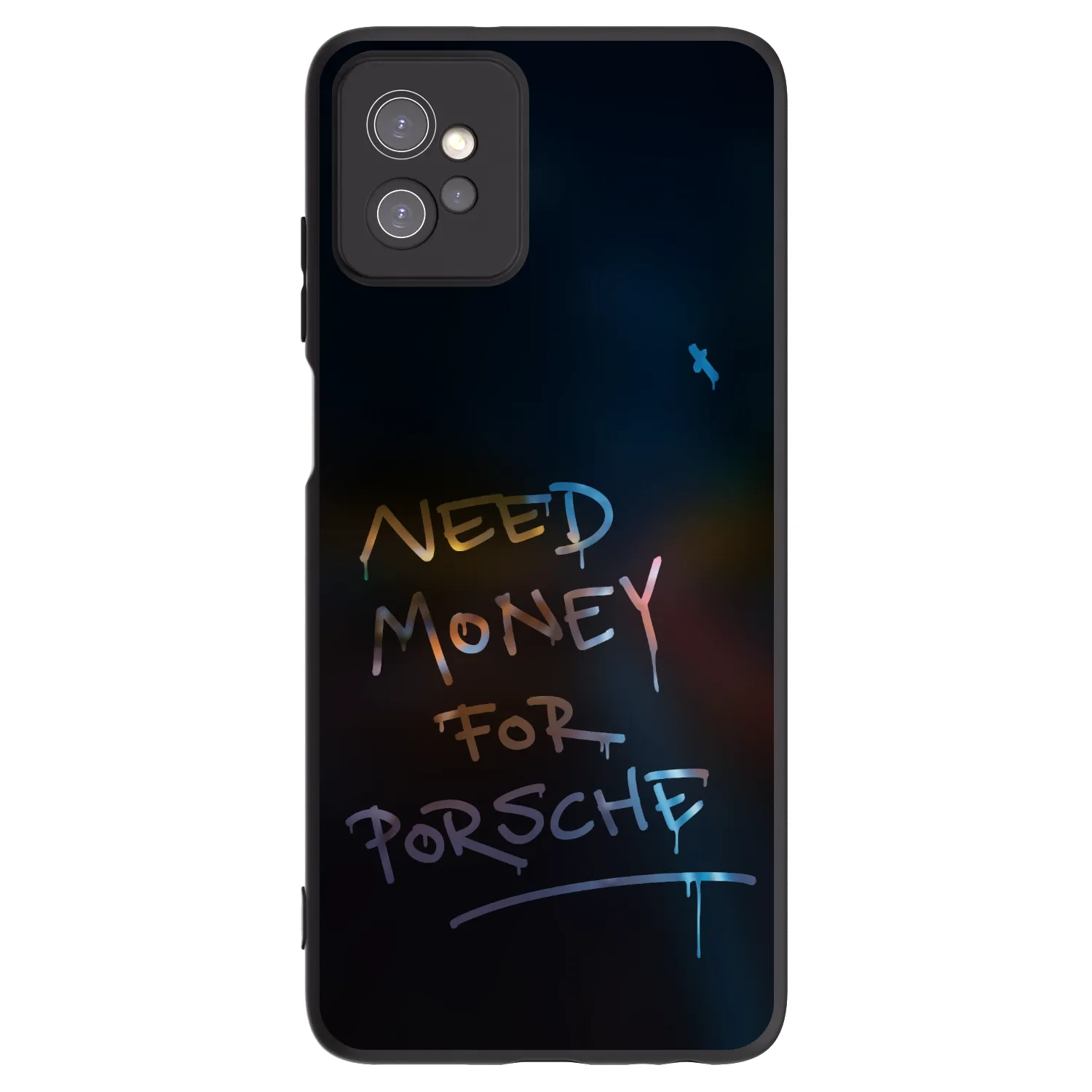 Picasee husă neagră din silicon pentru Motorola Moto G32 - Neon Nights