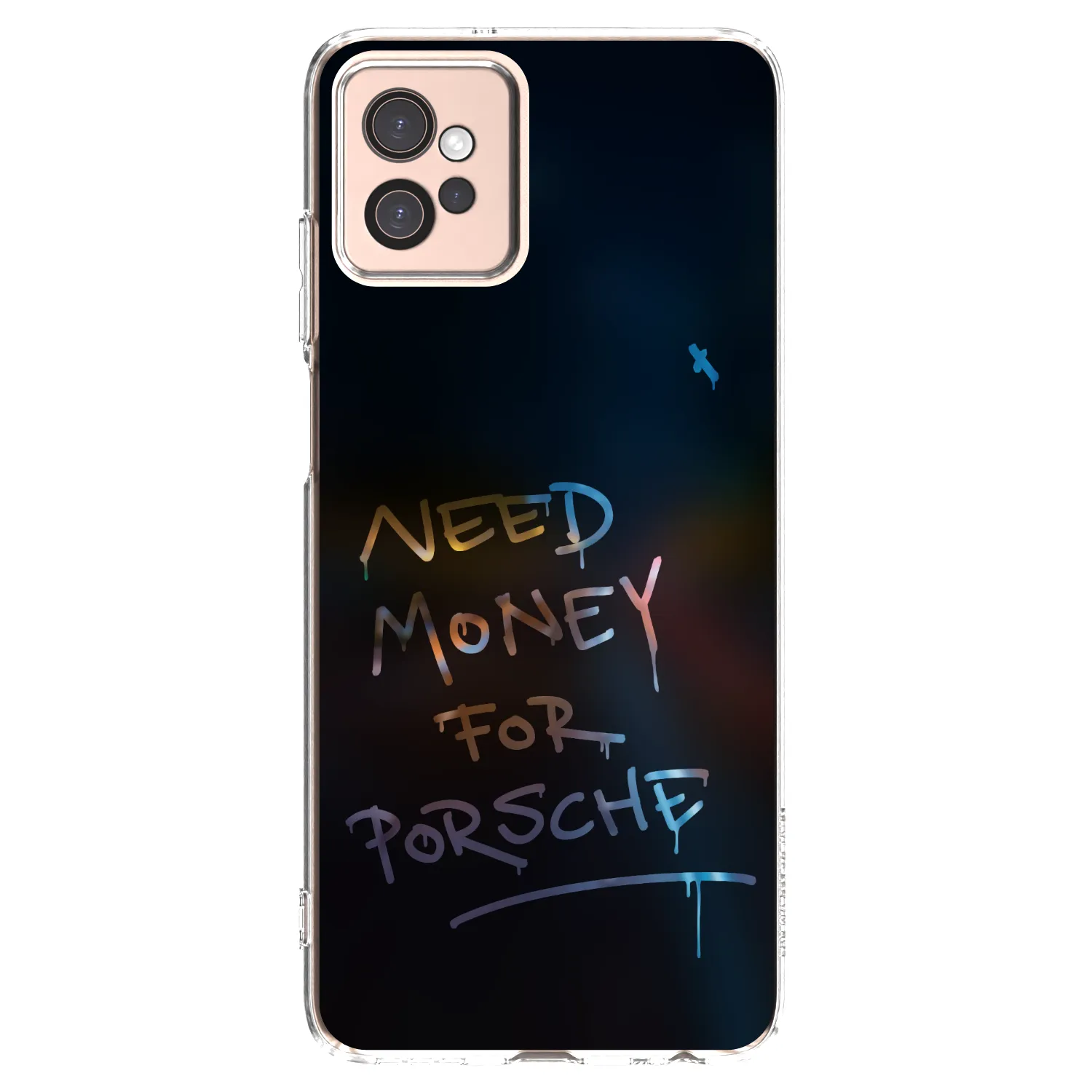 Picasee husă transparentă din silicon pentru Motorola Moto G32 - Neon Nights
