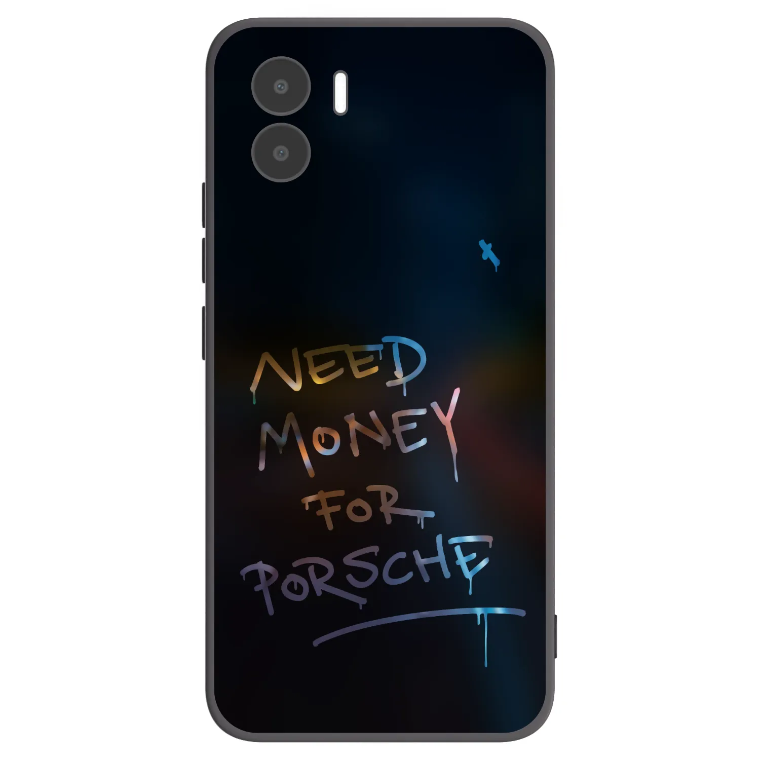 Picasee husă neagră din silicon pentru Xiaomi Redmi A1 - Neon Nights