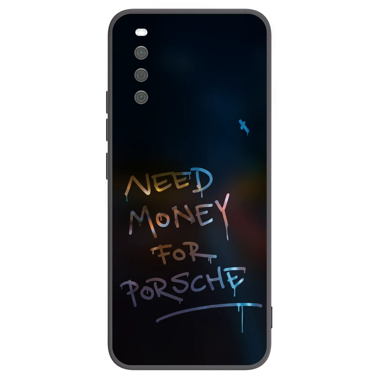 Picasee husă neagră din silicon pentru Sony Xperia 10 III - Neon Nights