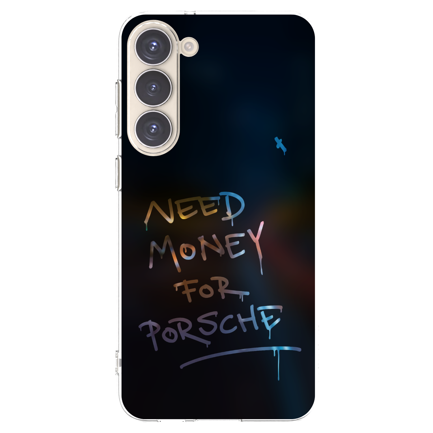 Picasee husă transparentă din silicon pentru Samsung Galaxy S23+ 5G - Neon Nights