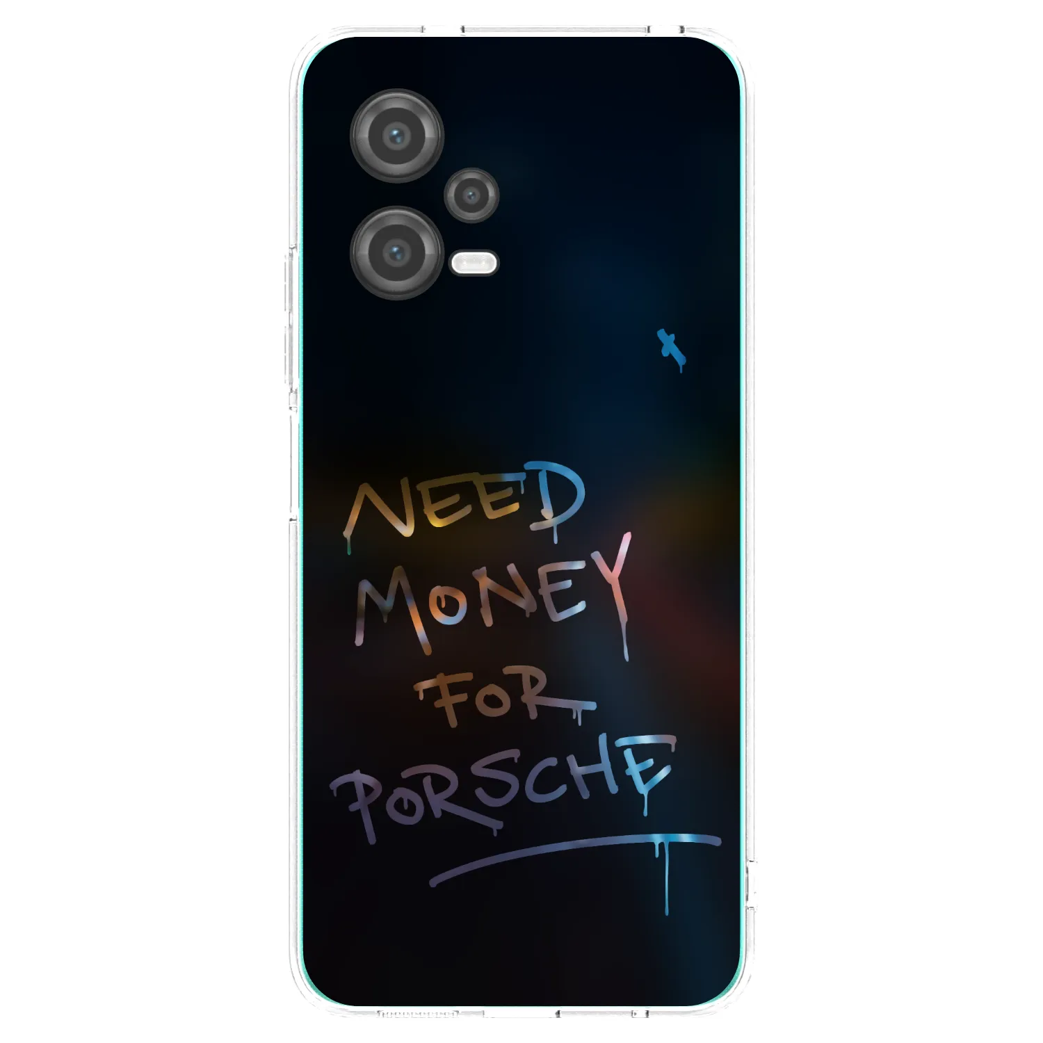 Picasee husă transparentă din silicon pentru Xiaomi Poco X5 - Neon Nights