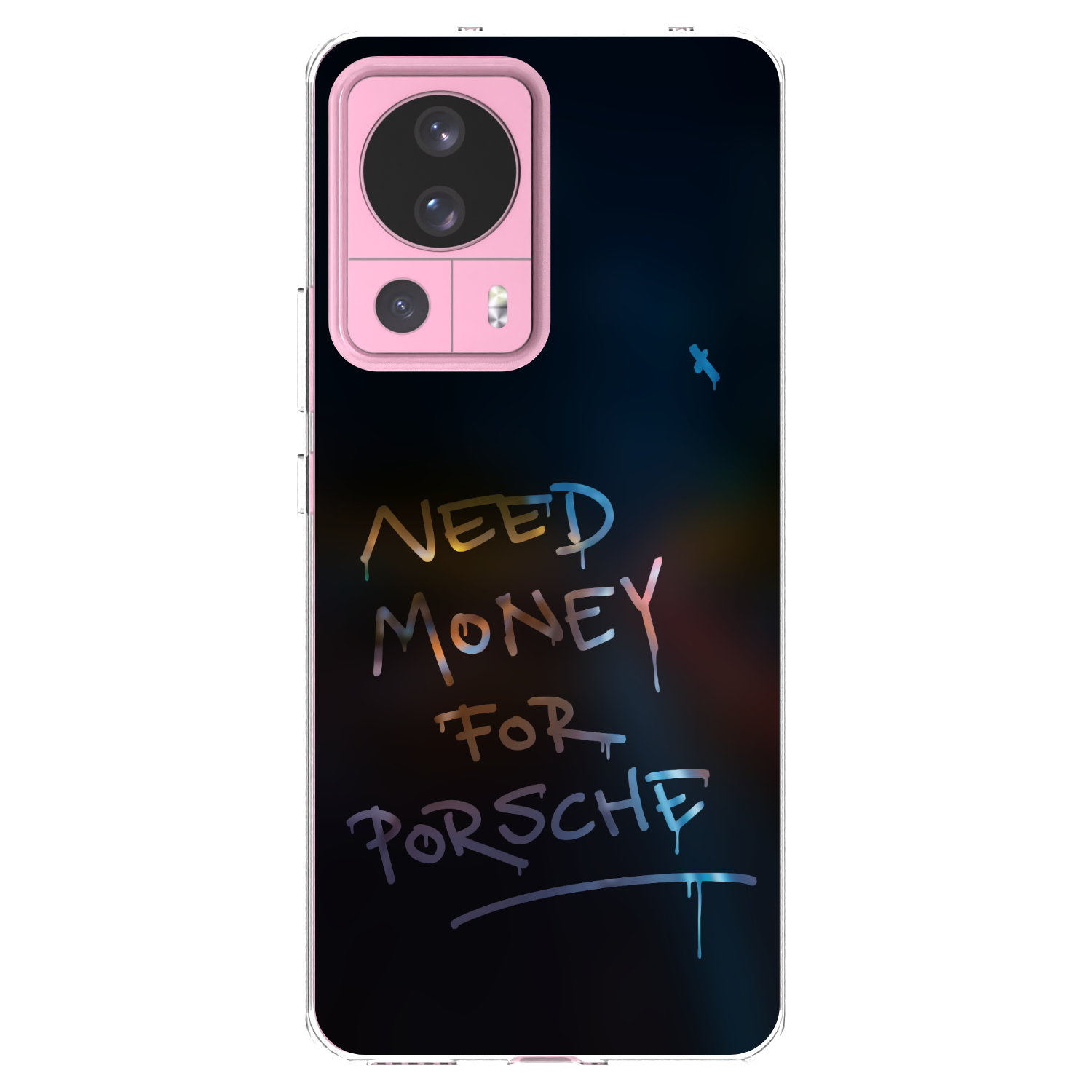 Picasee husă transparentă din silicon pentru Xiaomi 13 Lite - Neon Nights