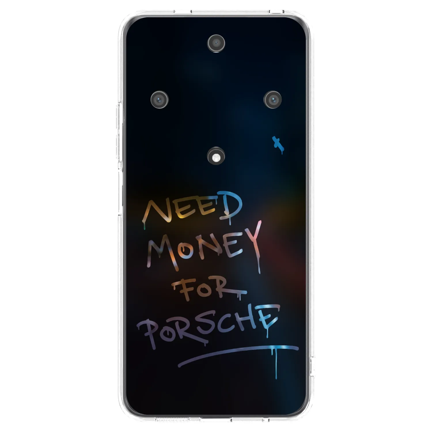 Picasee husă transparentă din silicon pentru Honor Magic5 Lite 5G - Neon Nights